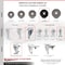 Service Caster 5 Inch Phenolic Wheel Swivel 10mm Threaded Stem Caster with Brake SCC SCC-TS20S514-PHS-TLB-M1015 - alternate 4